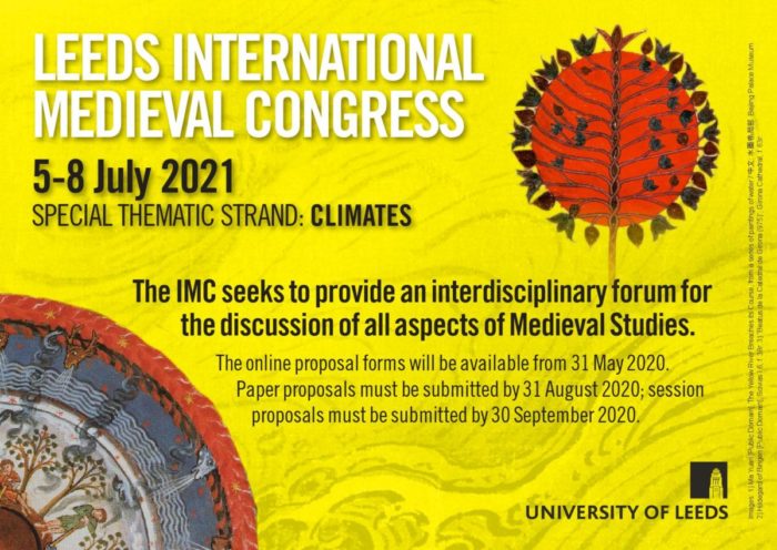 IMC 2021 International Medieval Congress Leeds - Sidonius ...